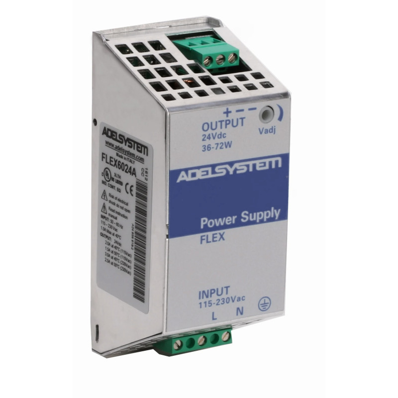 FUENTE DE ALIMENTACIÓN (LÍNEA INDUSTRIAL) ENTRADA: 115-230 V CA SALIDA: 12 V 14 A ADELSYSTEM