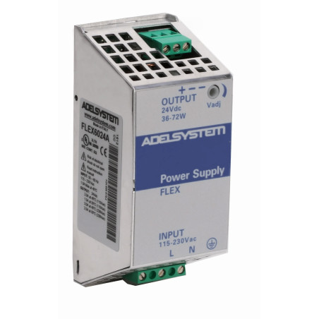 FUENTE DE ALIMENTACIÓN (LÍNEA INDUSTRIAL) ENTRADA: 115-230 V CA SALIDA: 12 V 14 A ADELSYSTEM