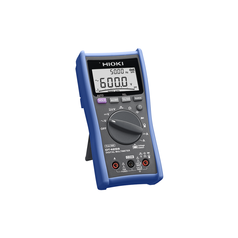 HIOKI DT4256 TRMS DMM, 1000V AC/DC, 11 FUNCIONES, ENTRADA DIRECTA 10A